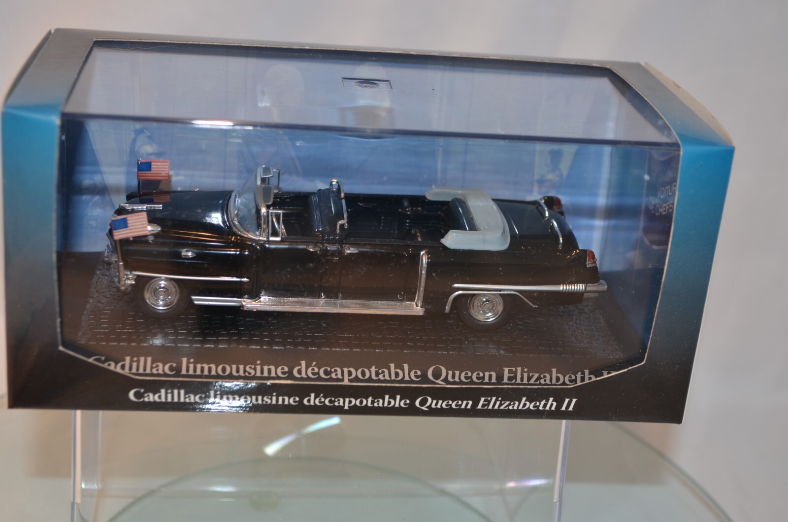 Cadillac Limousine 1939 1/43 voiture de la Reine Elizabeth II émotion d'une époque mythique