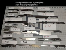 Mitsuboshi cutlery stainless knife blades Made in Japan several styles Blank