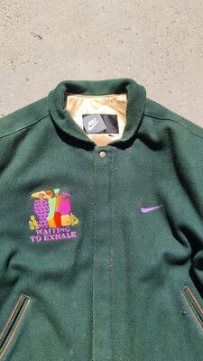 Vintage 90s Nike Waiting to Exhale Cast and Crew Film Promo Jacket