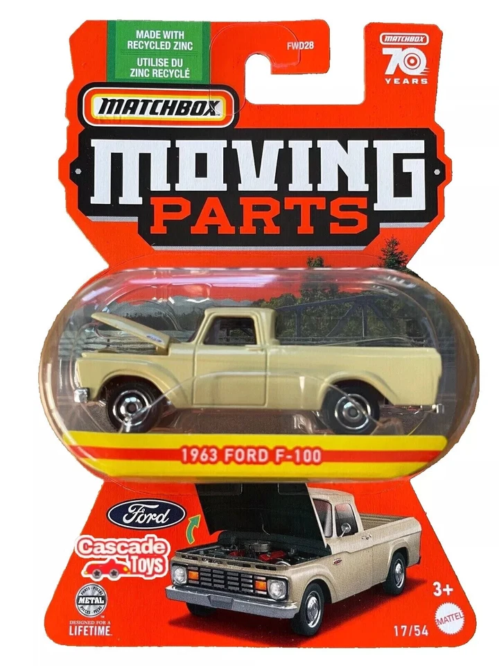 Matchbox 2023 Moving Parts Car 1.64 Diecast - Choose Your Model