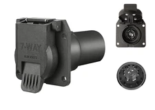7-Way Trailer/RV Blade Socket - OEM Replacement - USCAR to 7-Pin Vehicle-Side