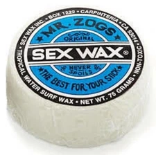 Mr. Zogs Original Sexwax - Tropical Water Surf Wax - Original Coconut Scent