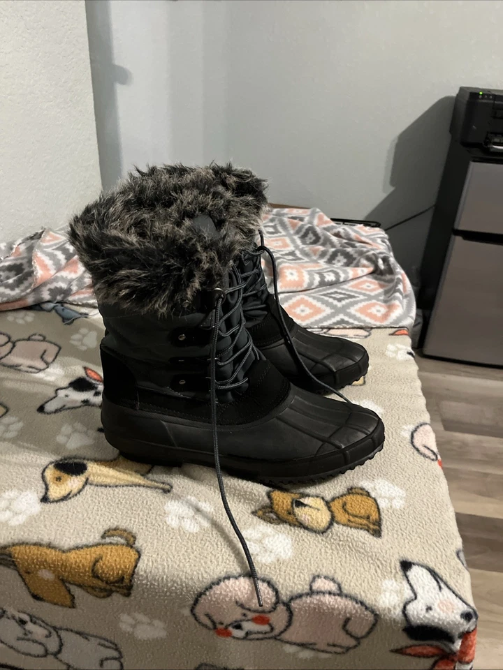 Botas para mujer Itasca Becca clima exterior con piel talla 11 Foto 3 de 4