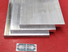 3 Pieces 3/8" X 4" ALUMINUM 6061 T6 FLAT BAR 12" long Solid Extruded Mill Stock