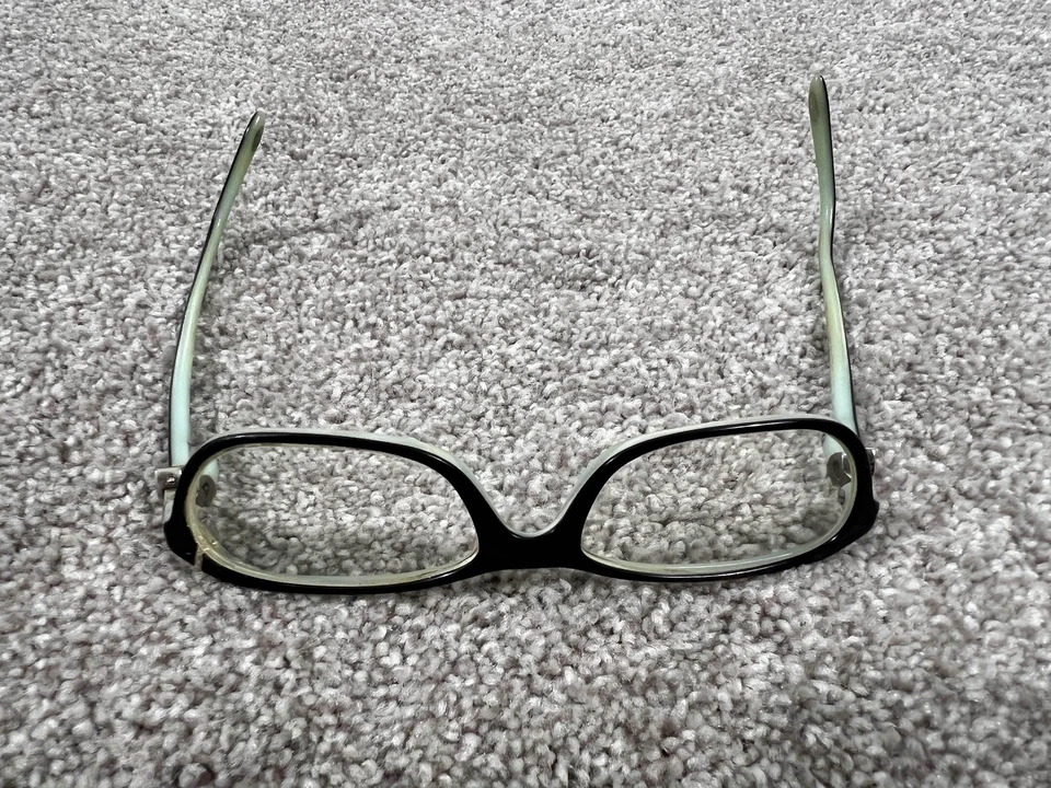 Tiffany & Co TF2004 8055 Eyeglass Frames Womens 51-16-135 Black Blue Italy - Image 3 of 4