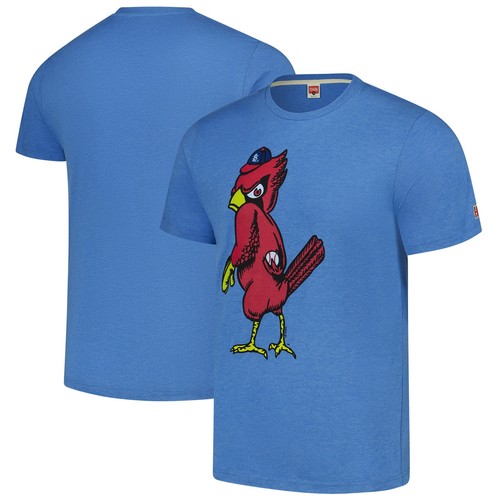 Herren - Hommage hellblau St. Louis Cardinals Hyper Local Tri-Blend T-Shirt