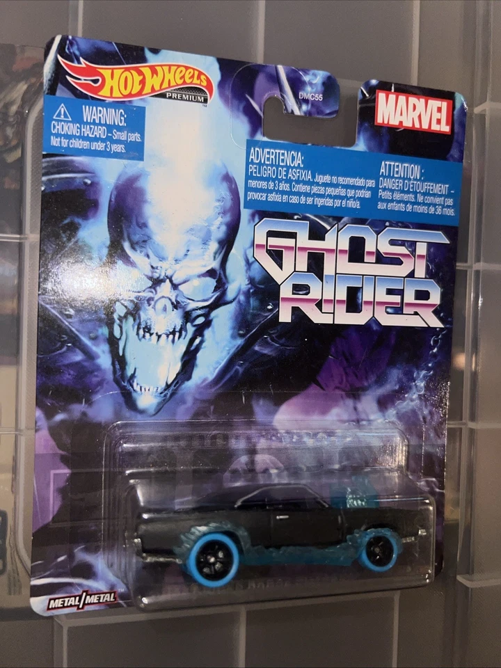Hot Wheels Premium Marvel Ghost Rider ‘70 Dodge Charger - Image 4 of 4