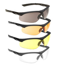 Swiss Eye Lancer Tactical Safety Glasses Black Frame Range Shooting Airsoft