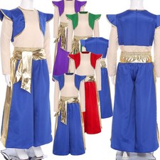 Kids Boys 2 Piece Play Outfits Daily Set Color Contrast Long Sleeve Performing