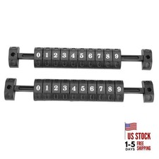 2PCS Foosball Table Parts Score Counters, Foosball Ball 10 Numbers Scoring
