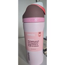 Owala Kids FreeSip 16oz Insulated Stainless Steel Water Bottle Cake Pop Pink New