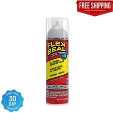 Share Flex Seal Clear 14 oz. Aerosol Liquid Rubber Sealant Coating Sealing Crack
