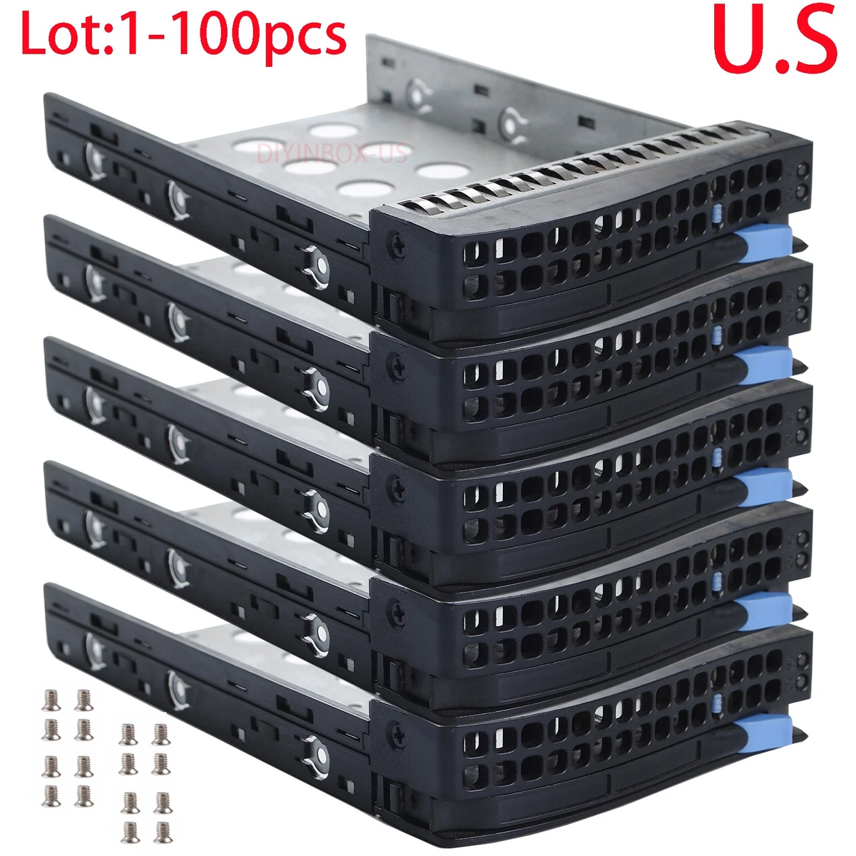 Supermicro 05-SC82708-XX00C104 Caddy 3.5" Hot Swap Hard Drive Tray, 5 In Auction - Foto 12