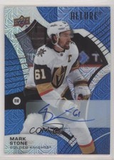 2021-22 Upper Deck Allure Blue Line Auto 26/35 Mark Stone #98 Auto 0ze5
