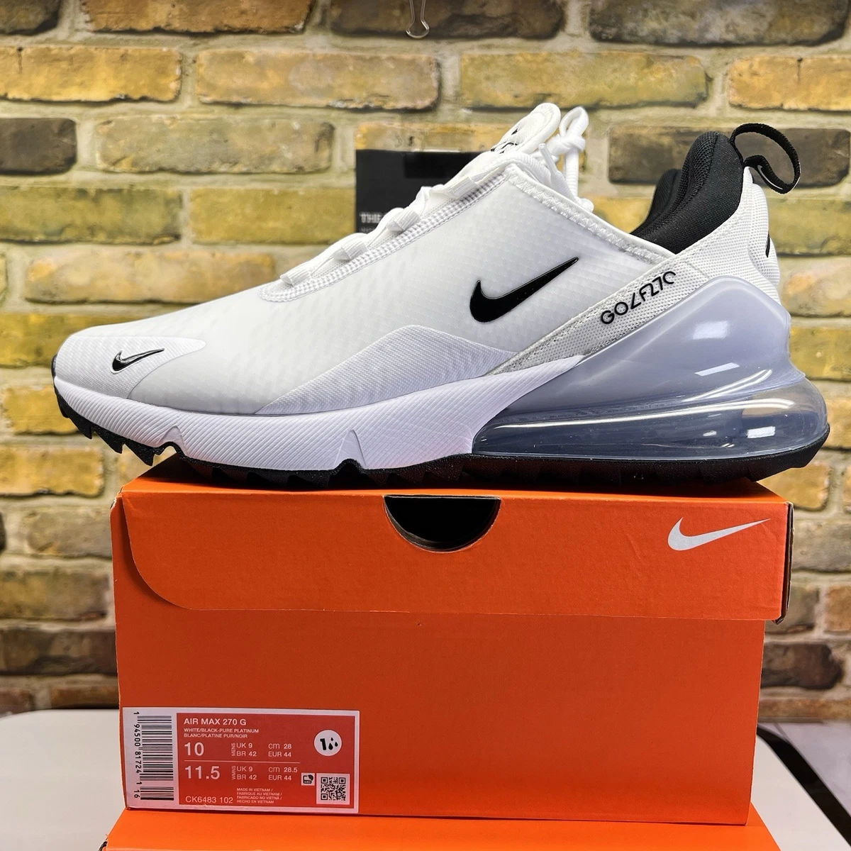 Nike Air Max 270 Golf for Sale | Authenticity Guaranteed | eBay