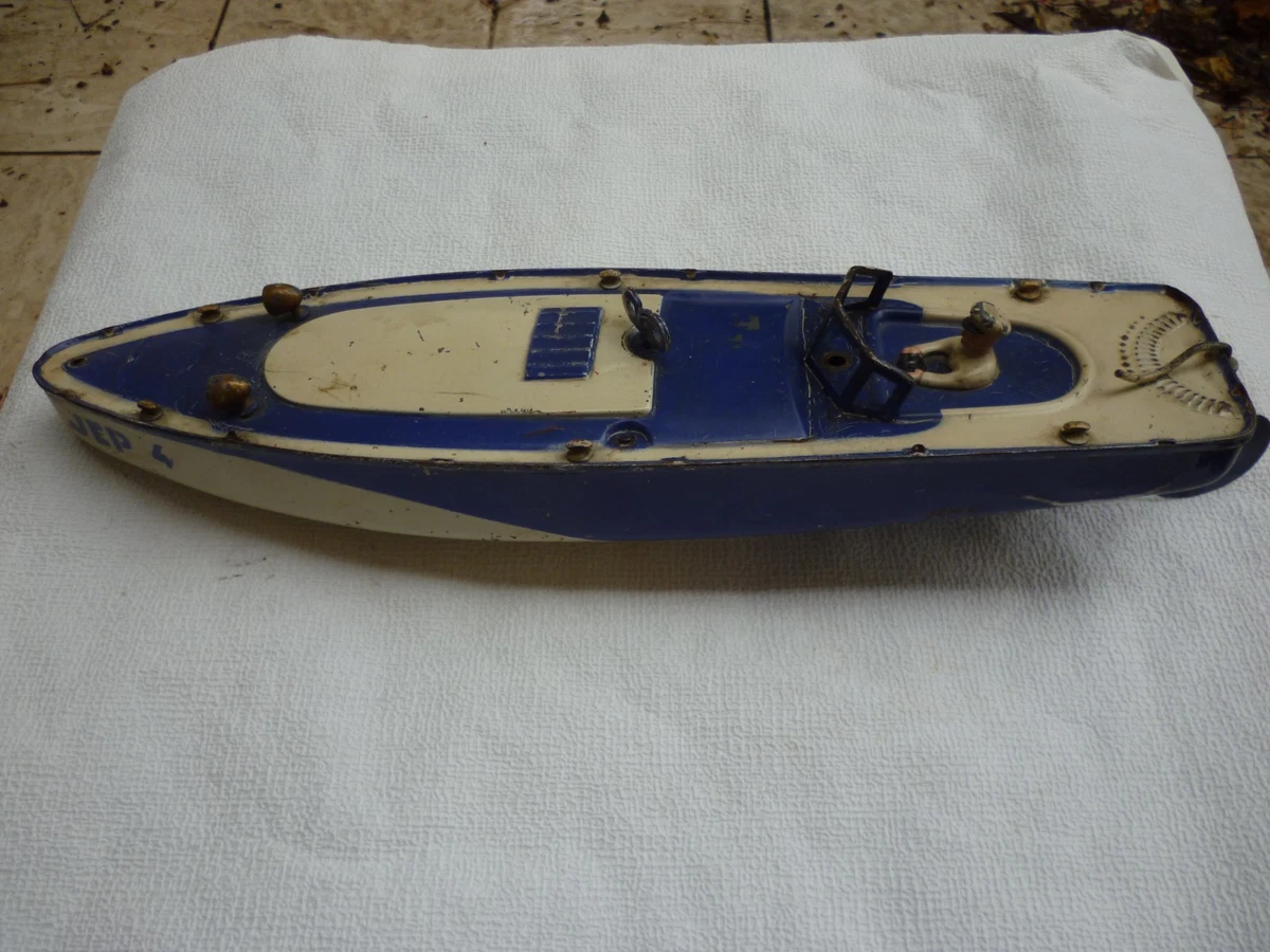 JOUET ANCIEN JEP Ref 915-2 Grand Canot Ruban Bleu 2 EUR 265,00