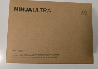 Atomos Ninja Ultra Monitor Recorder LCD HDMI Audio