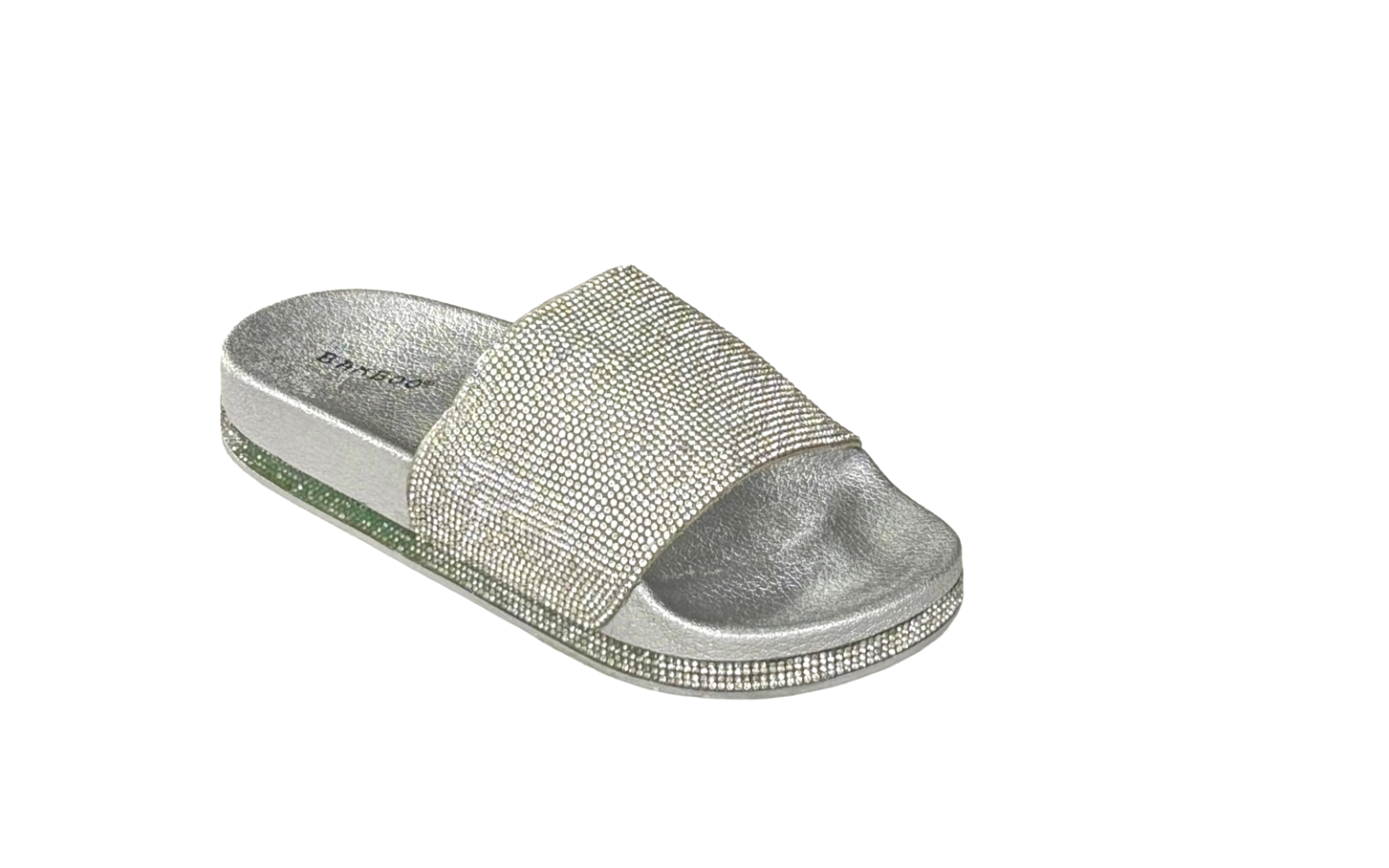 Bamboo Dazzling-01S Women’s Platform Slide Sandals