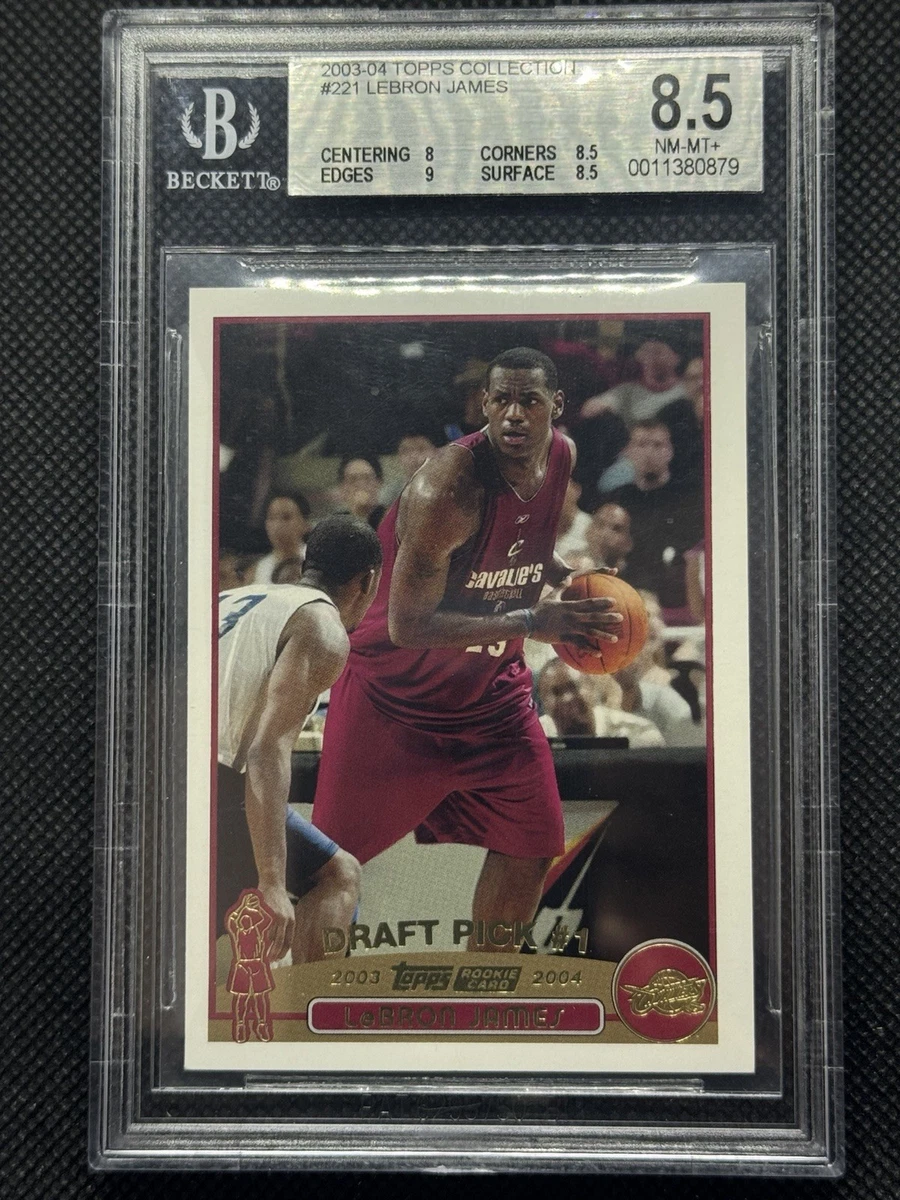 Topps LeBron James Basketball 2003-04 Season Sports Trading Cards