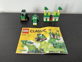LEGO Classic Blue Creativity Box 10706 Green Creativity Box 10708  100% Complete