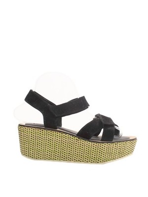 Zara Damen Heels UK 5 Schwarz 100% Sonstige Espadrille