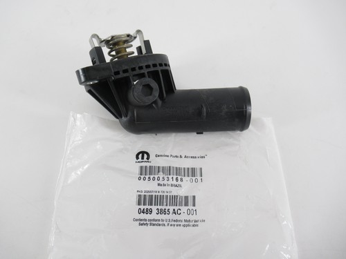 Genuine OEM Mopar Ram 4893865AC Thermostat Housing Assy 2014-2024 1500 ...