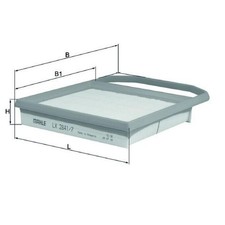 Luftfilter für Mercedes M-Klasse W166 S-Klasse C217 W222 SL R231 SLC | 23821058