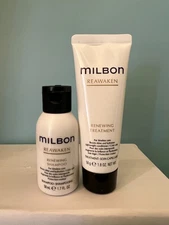 Milbon Reawaken Renewing Shampoo & Treatment Duo New & Authentic