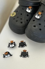 Jellycat Jack Cat 3d Printed Croc Charm Croc Jibbitz Set of 2