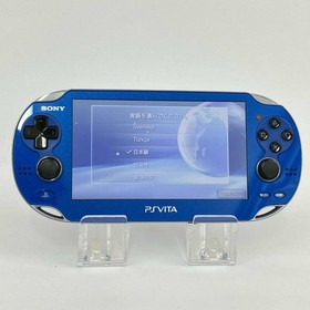 PS Vita PCH-1000 Sapphire Blue Console Only A Rank Sony PlayStation 1Day Ship 16