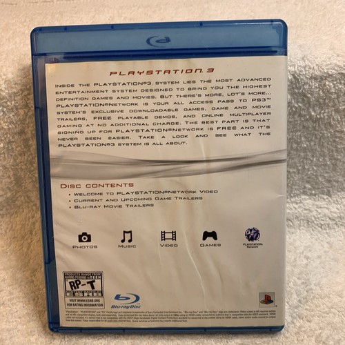 Welcome to PlayStation 3 & Playstation Network Blu-Ray Disc Play Beyond PS3 Rare - Bild 10 von 12