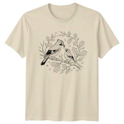 Wildvogel Familie Natur Tierwelt T-Shirt Ornithologie Natur Muttertag
