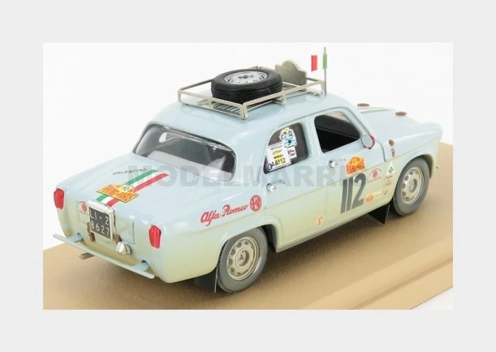 RIO-MODELS 4647 ALFA ROMEO - GIULIETTA Ti N 112 1957 - RALLY RAID PECHINO - PARI - Immagine 2 di 2
