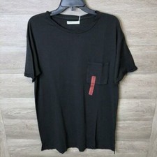 Pull&Bear Womens Medium Anthracite Gray Rolled Sleeve Pocket Tunic T-Shirt Dress