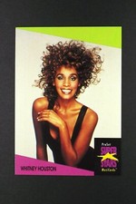 1 x 1991 Proset MusicCard Super Stars 61 # Whitney Houston