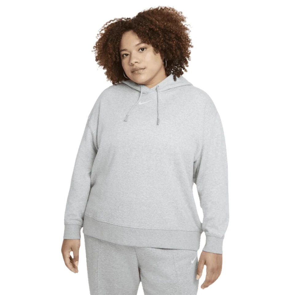 Nike Women's Hoodie Plus Size Long Sleeve Pullover Fleece Hooded Sweatshirt
