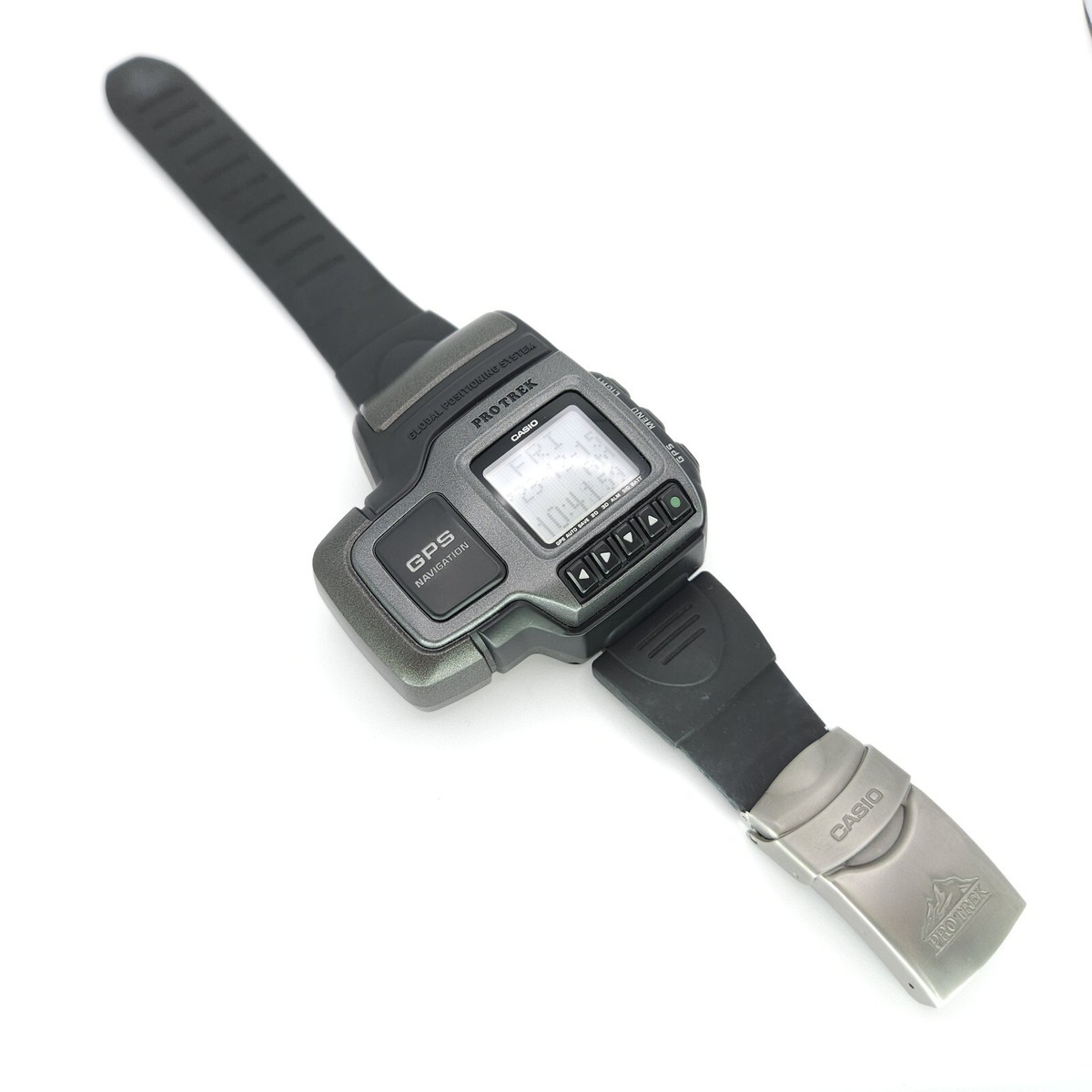CASIO プロトレック　PRT-1 GPS搭載　稼働品 NOS CASIO PRT-1 PRO TREK GPS NAVIGATION VINTAGE DIGITAL