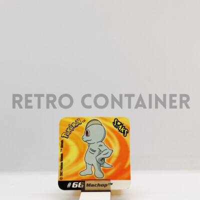 NINTENDO POKEMON STAKS PANINI 2002 Karte Magnet Serie 1 - # 66 Machop