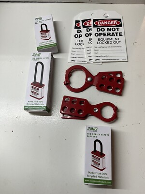 #ad Zing Lockout Tag out Center Station With Locks SEE DETAILS $120.00