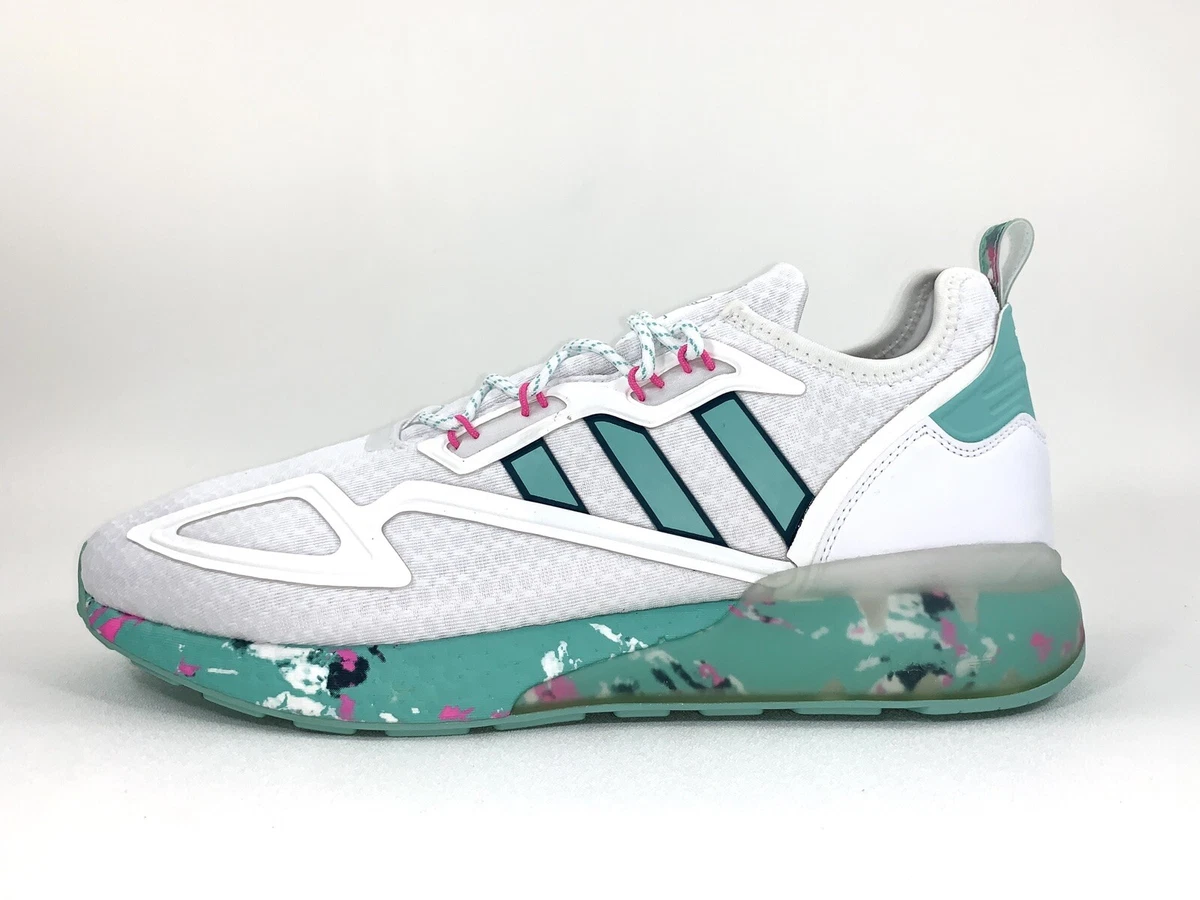 Adidas ZX 2K Boost White Active Mint for sale | eBay