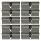 2 -10x Profile Cylinder 100mm 50/50 Door Zylinder Lock Keyed Alike