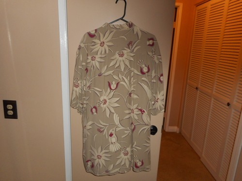 Vintage 90'S Reyn Spooner Hawaiian Taupe Button Camp Shirt RARE/HTF USA XXL - Picture 6 of 6