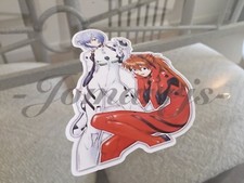 Neon Genesis Evangelion Anime Rei Ayanami Asuka Langley Sticker Decal shinji