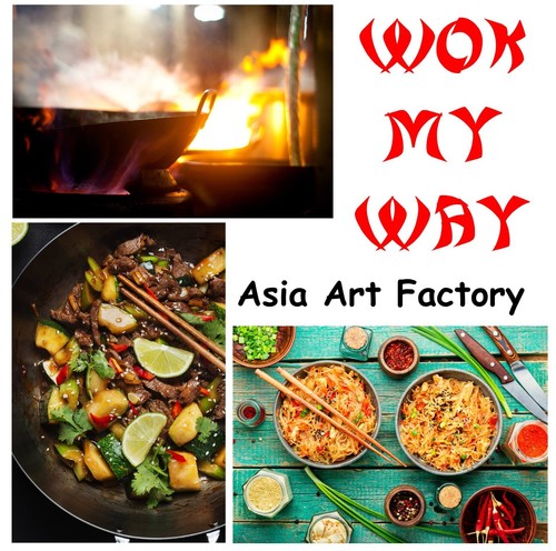 Wok Pfanne Ø 30 - 75 cm rund Asia Gastronomie Gasherd Carbon Stahl Eisen - Afbeelding 53 van 88