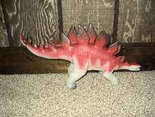 Stegosaur Dinosaur Rubber 17" Long x 8.5" High WM 1508 2011 Toy