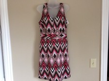 NEW!!Banana Republic Halter Dress  Sundress Empire Open Back Zip Sleeveless  6