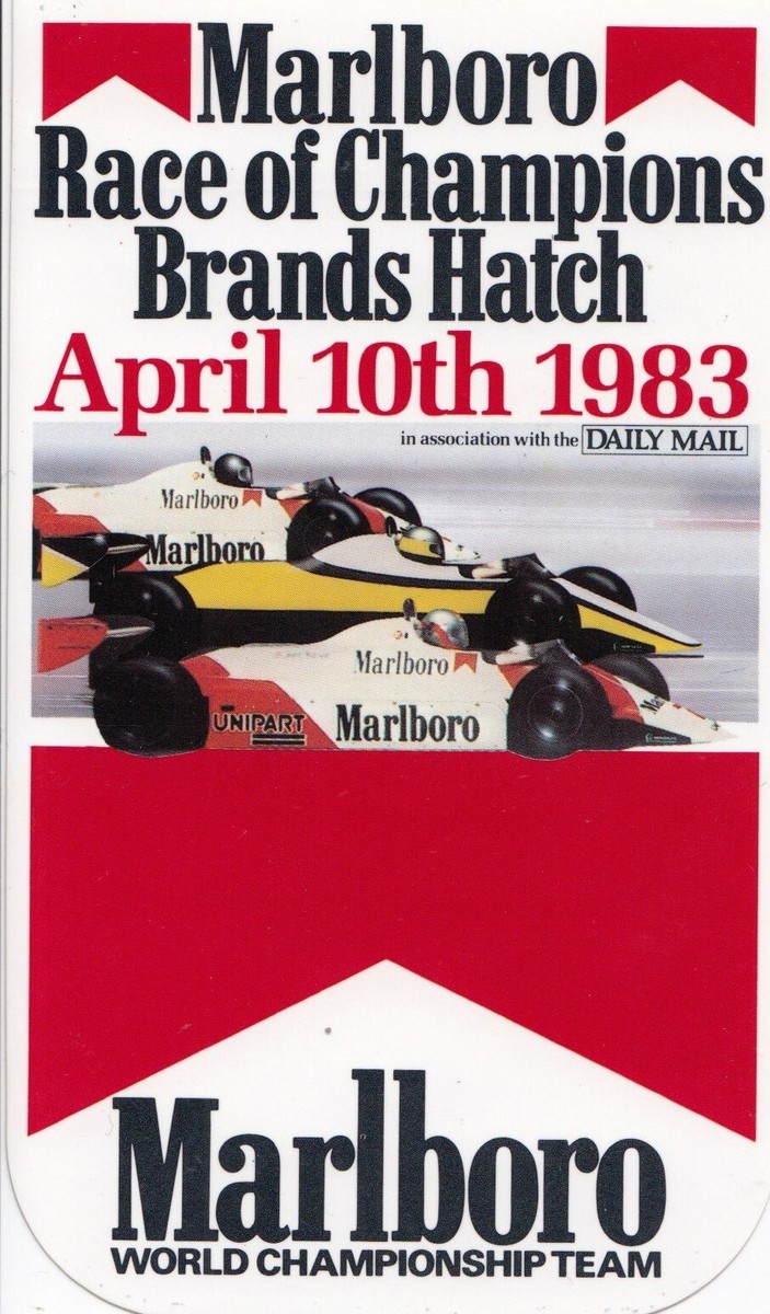 ADESIVO STICKER BRITISH GP 1986 BRANDS HATCH Cm. 9 X 7,5 NUOVO - Foto 11