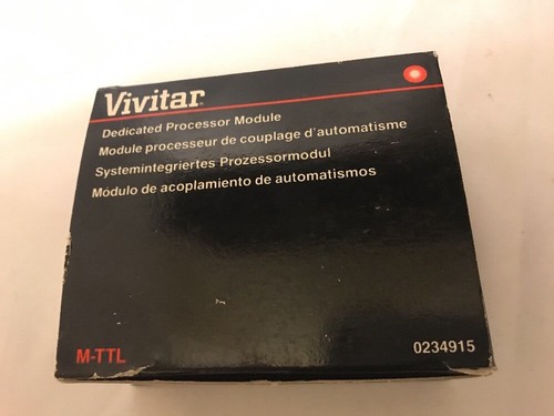 Vivitar Dedicated Processor Module M-TTL with box. Vivitar item NIB #0234915 - Picture 4 of 4