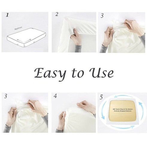 2200TC Extra Deep Ultra Soft Fitted Sheet Single/Double/Queen/Super King Cover - Picture 7 of 47