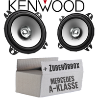 Kenwood Lautsprecher FüR Mercedes A-Klasse W169 Heck TüRen Boxen 10Cm Auto Koax